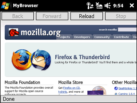 Fennec Firefox Mobile
