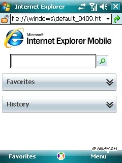 Internet Explorer Mobile 6 vs Inter Explorer Mobile 4